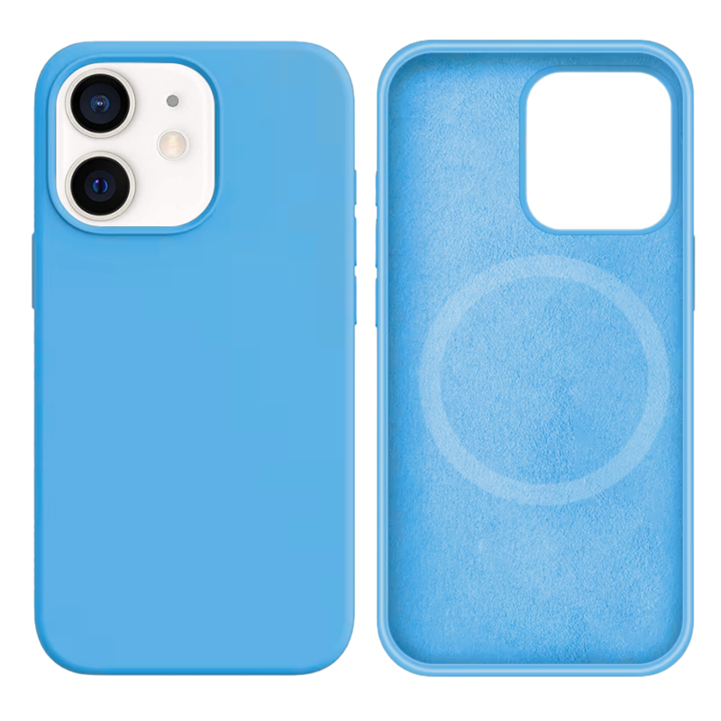 LindeCovers iPhone 12 Mini Silikonecover - MagSafe Kompatibel 53 Chrysant Hemum