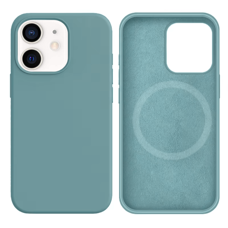 LindeCovers iPhone 12 Mini Silikonecover - MagSafe Kompatibel 61 Cactus