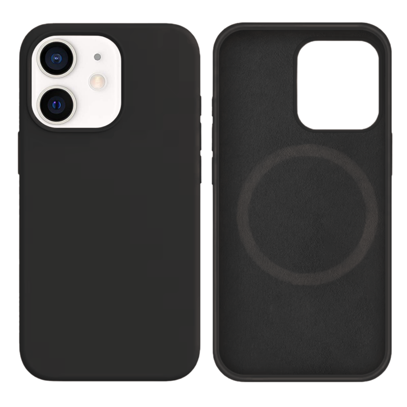 LindeCovers iPhone 12 Mini Silikonecover - MagSafe Kompatibel 22 Cocoa