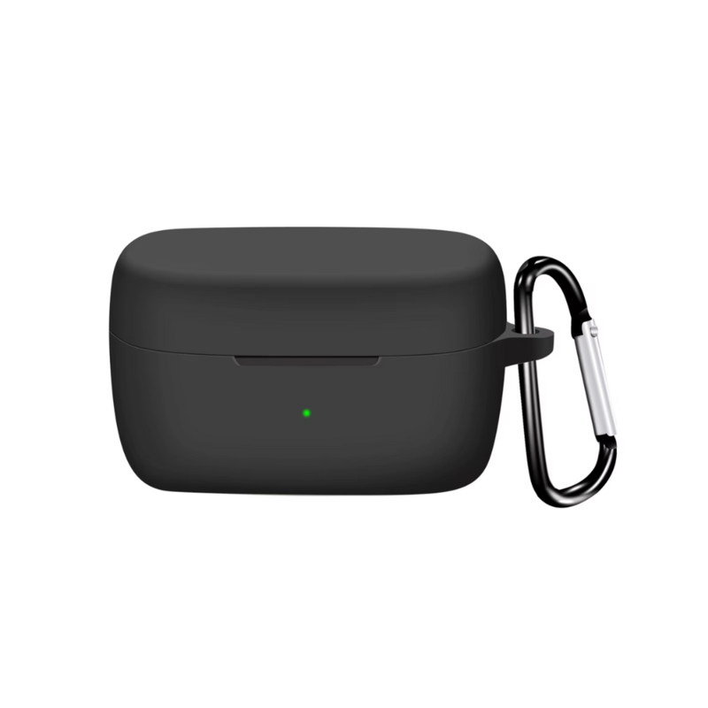 LindeCovers Jabra Elite 4 - Silikone Cover 1 Black