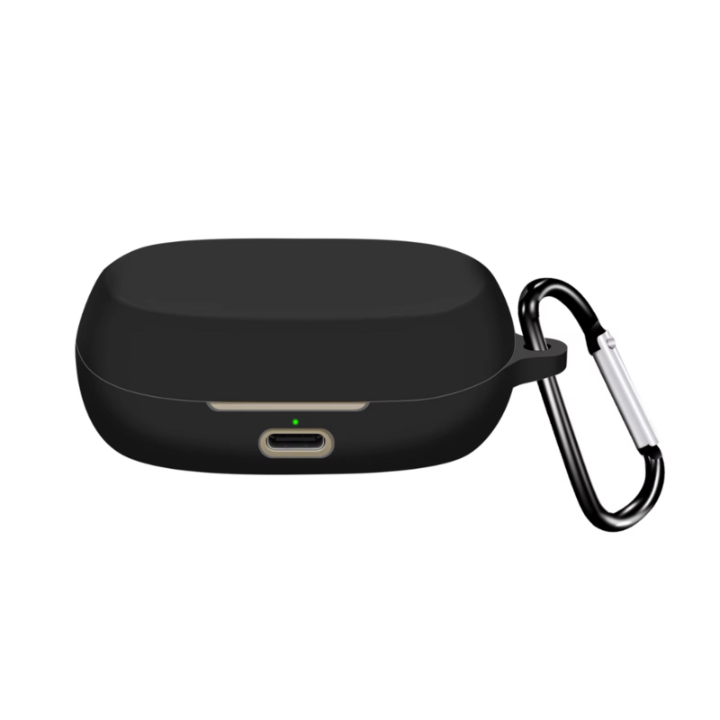 LindeCovers Jabra Elite 7 Active - Silikone Cover 1 Black
