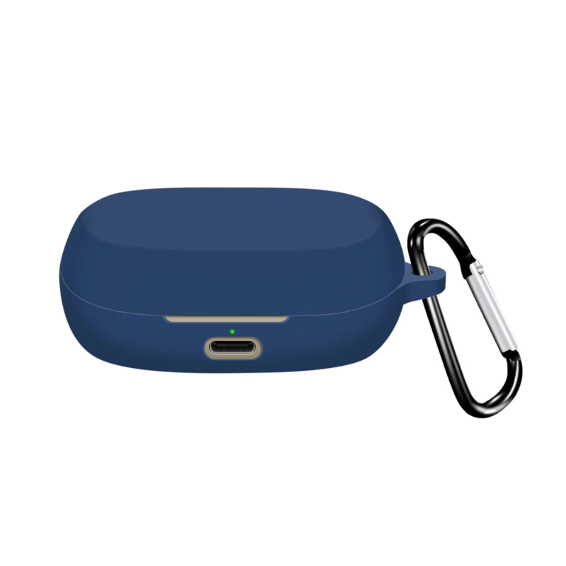 LindeCovers Jabra Elite 7 Active - Silikone Cover 2 Dark Blue