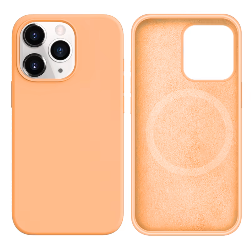 LindeCovers iPhone 13 Pro Silikonecover - MagSafe Kompatibel 69 Honeydew