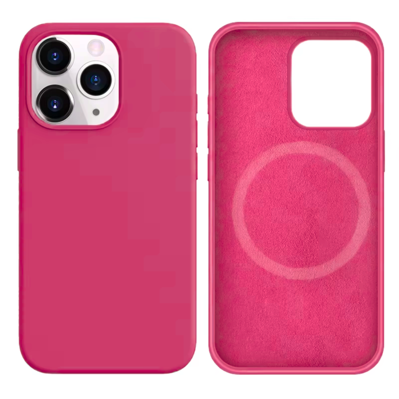 LindeCovers iPhone 13 Pro Silikonecover - MagSafe Kompatibel 54 Dragon Fruit Color
