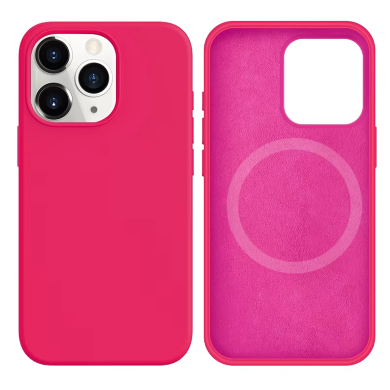 LindeCovers iPhone 13 Pro Silikonecover - MagSafe Kompatibel 47 Fluorescent