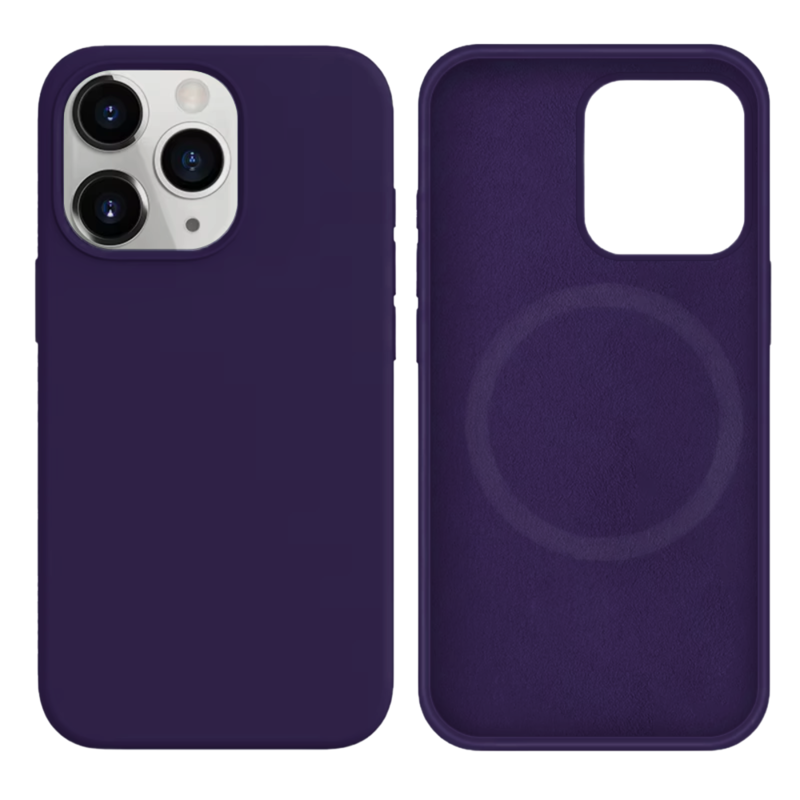 LindeCovers iPhone 13 Pro Silikonecover - MagSafe Kompatibel 71 Amethyst