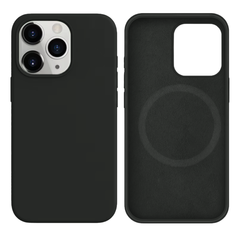 LindeCovers iPhone 13 Pro Silikonecover - MagSafe Kompatibel 34 Olive