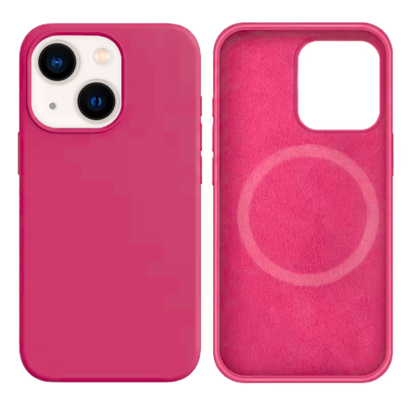 LindeCovers iPhone 13 Mini Silikonecover - MagSafe Kompatibel 54 Dragon Fruit Color