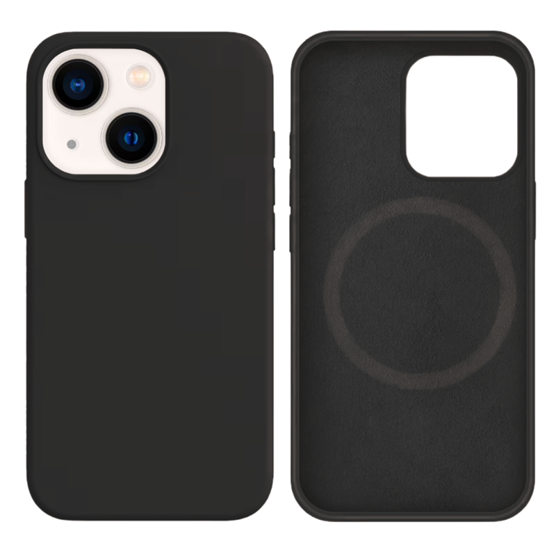 LindeCovers iPhone 13 Mini Silikonecover - MagSafe Kompatibel 22 Cocoa