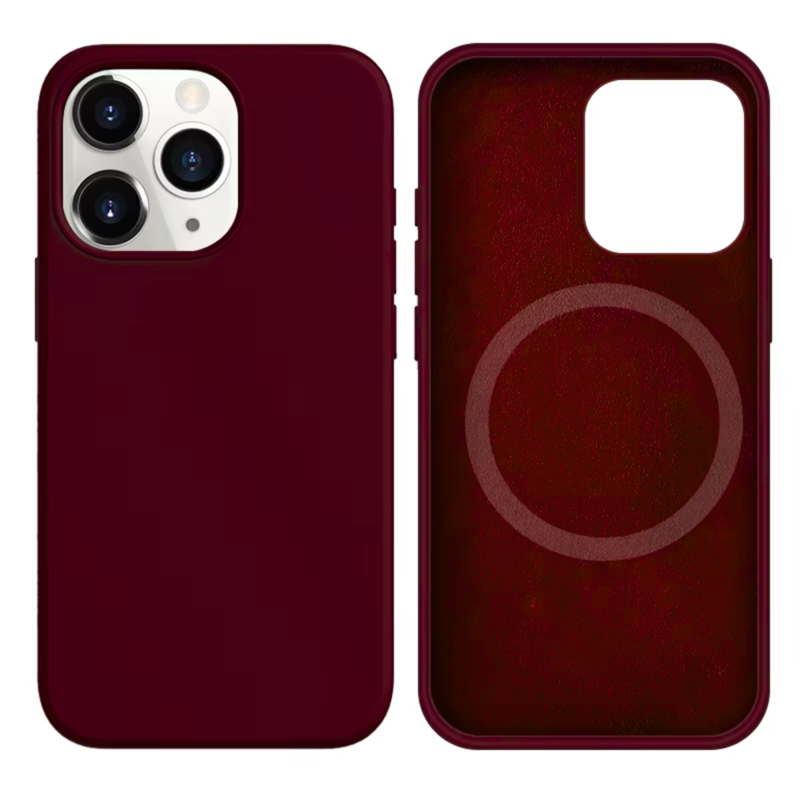LindeCovers iPhone 14 Pro Max Silikonecover - MagSafe Kompatibel 52 Violet