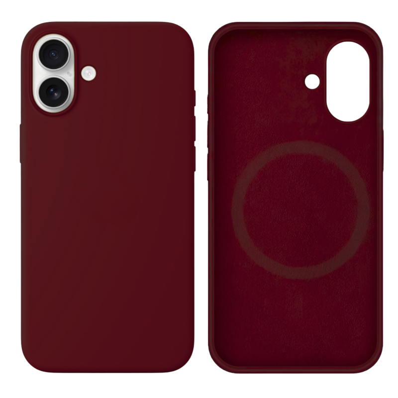 LindeCovers iPhone 16 Silikonecover - MagSafe Kompatibel 52 Violet
