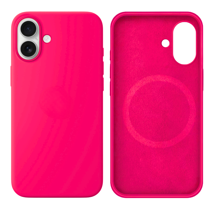 LindeCovers iPhone 16 Silikonecover - MagSafe Kompatibel 47 Fluorescent