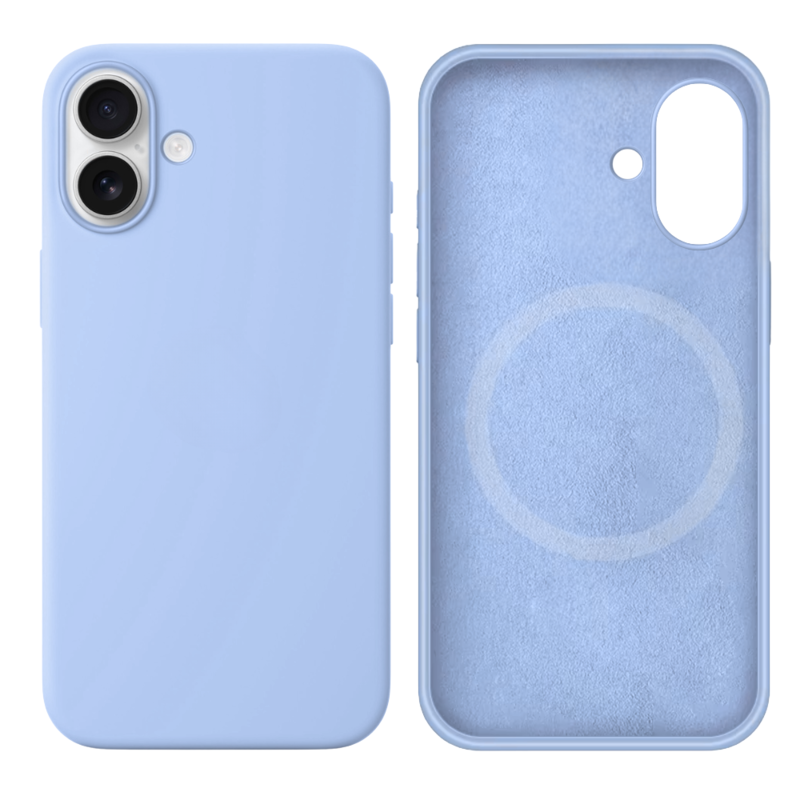 LindeCovers iPhone 16 Silikonecover - MagSafe Kompatibel 5 Lilac Purple