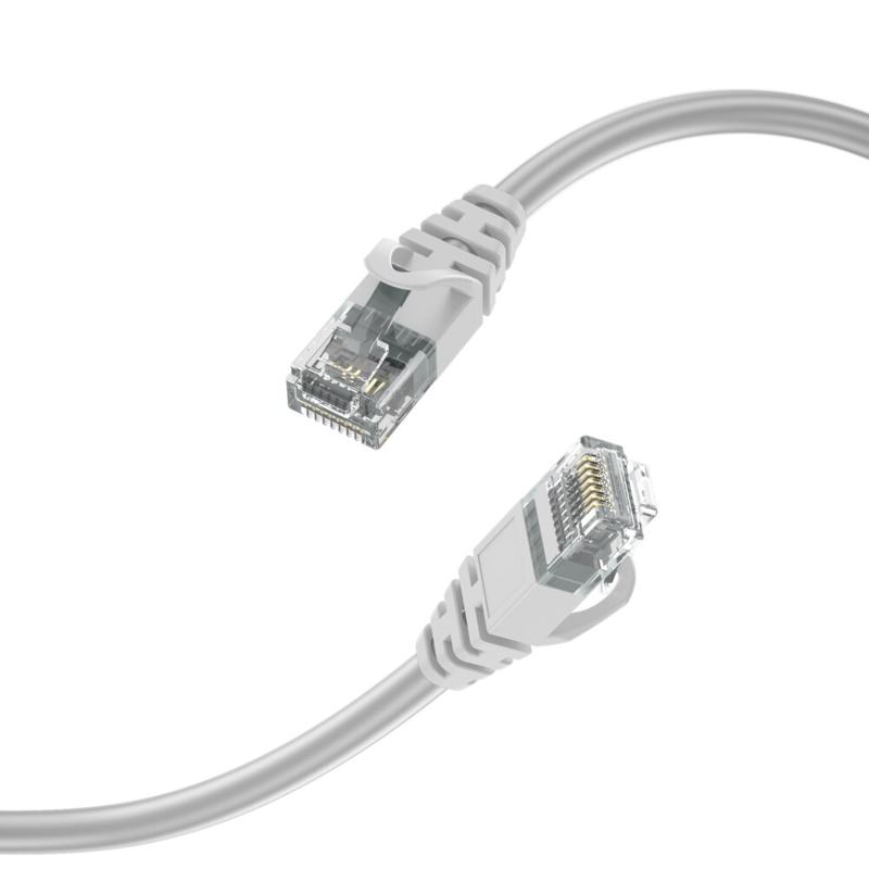 LindeCables CAT6 U/UTP Netværkskabel - 1 m Hvid