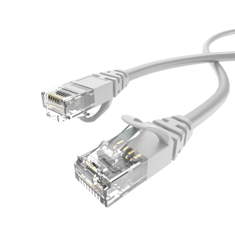 LindeCables CAT6 U/UTP Netværkskabel - 2 m Hvid