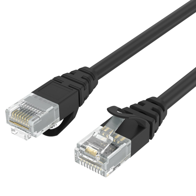 LindeCables CAT6 U/UTP Netværkskabel - 20 m Sort