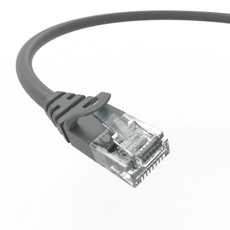 LindeCables CAT6 U/UTP Netværkskabel - 30 m Grå