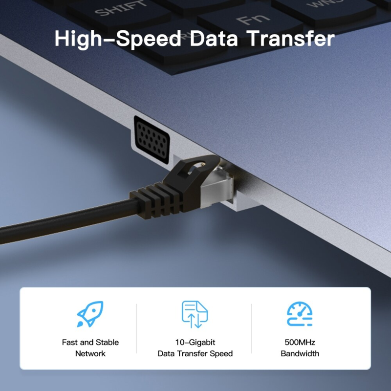 LindeCables CAT6A S/FTP Netværkskabel - 2 m