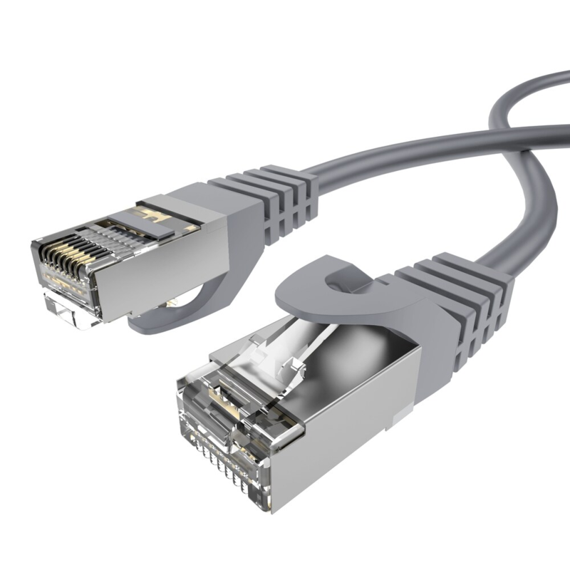 LindeCables CAT6A S/FTP Netværkskabel - 15 m Grå