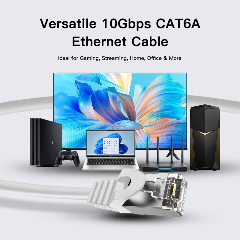 LindeCables CAT6A S/FTP Netværkskabel - 20 m