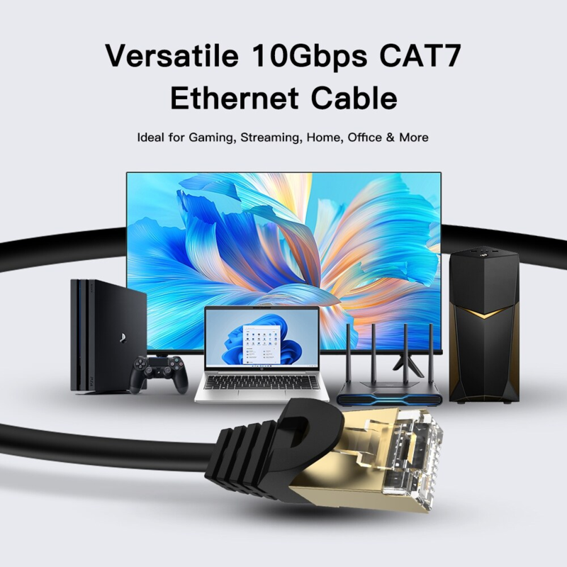 LindeCables CAT7 S/FTP Netværkskabel - 2 m
