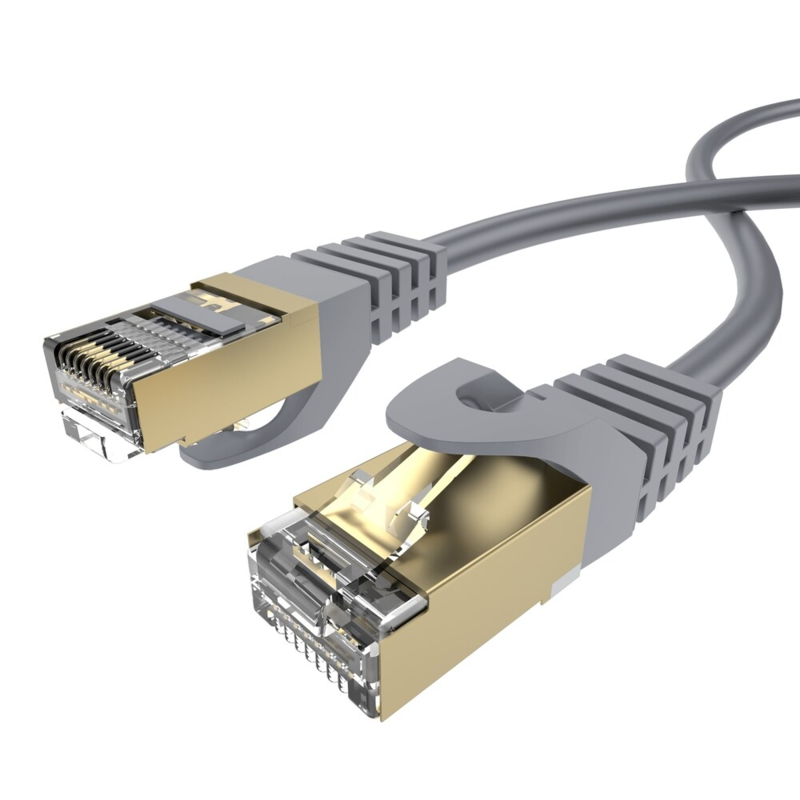 LindeCables CAT7 S/FTP Netværkskabel - 2 m Grå