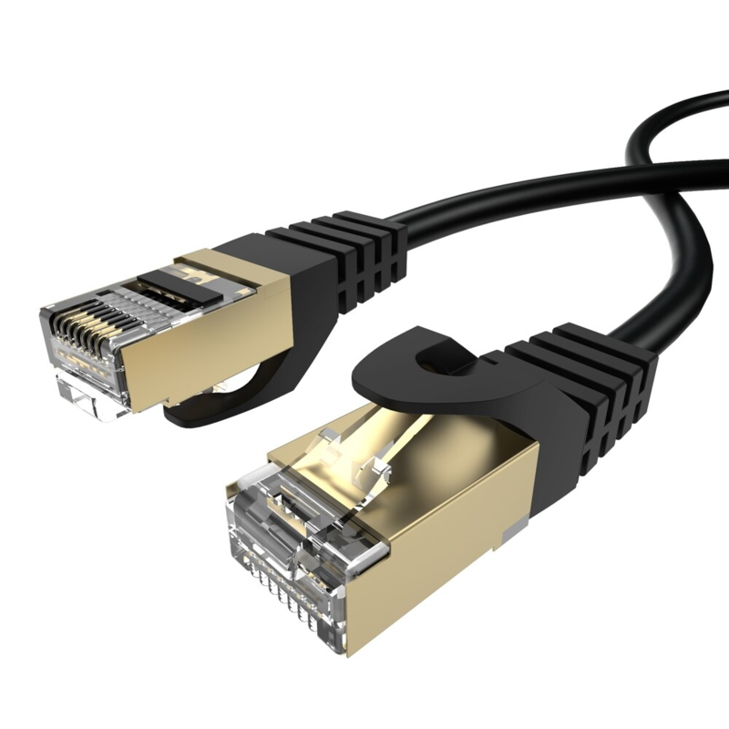 LindeCables CAT7 S/FTP Netværkskabel - 2 m Sort