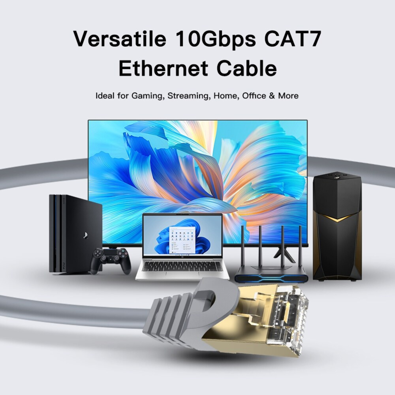 LindeCables CAT7 S/FTP Netværkskabel - 3 m