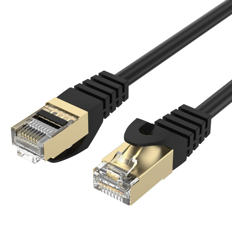 LindeCables CAT7 S/FTP Netværkskabel - 3 m Sort