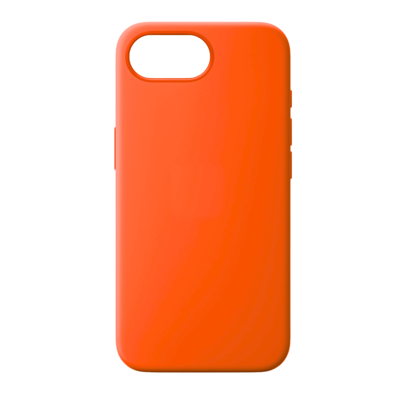 LindeCovers iPhone 16e - Silikonecover 66 Golden Orange