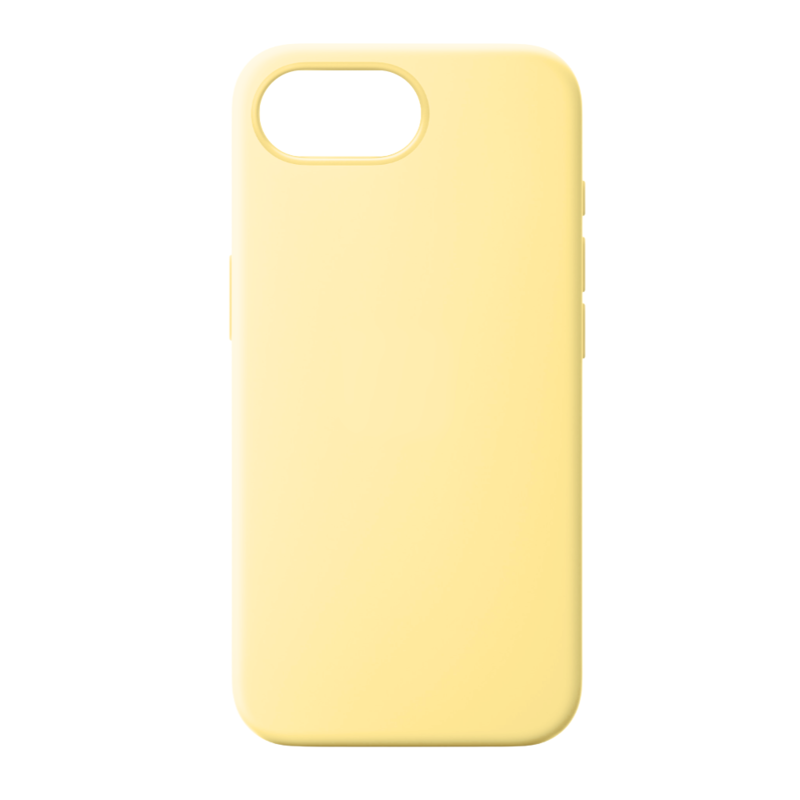 LindeCovers iPhone 16e - Silikonecover 51 Milk Yellow