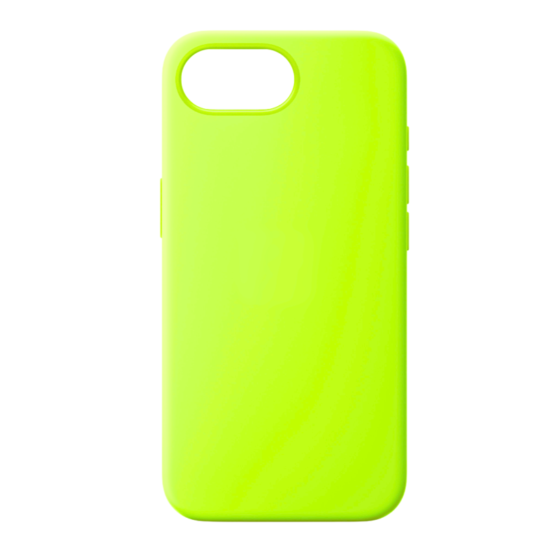 LindeCovers iPhone 16e - Silikonecover 60 Fluorescent Green