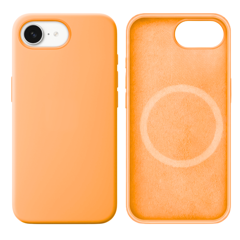 LindeCovers iPhone 16e Silikonecover - MagSafe Kompatibel 69 Honeydew