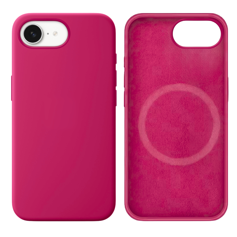 LindeCovers iPhone 16e Silikonecover - MagSafe Kompatibel 54 Dragon Fruit Color