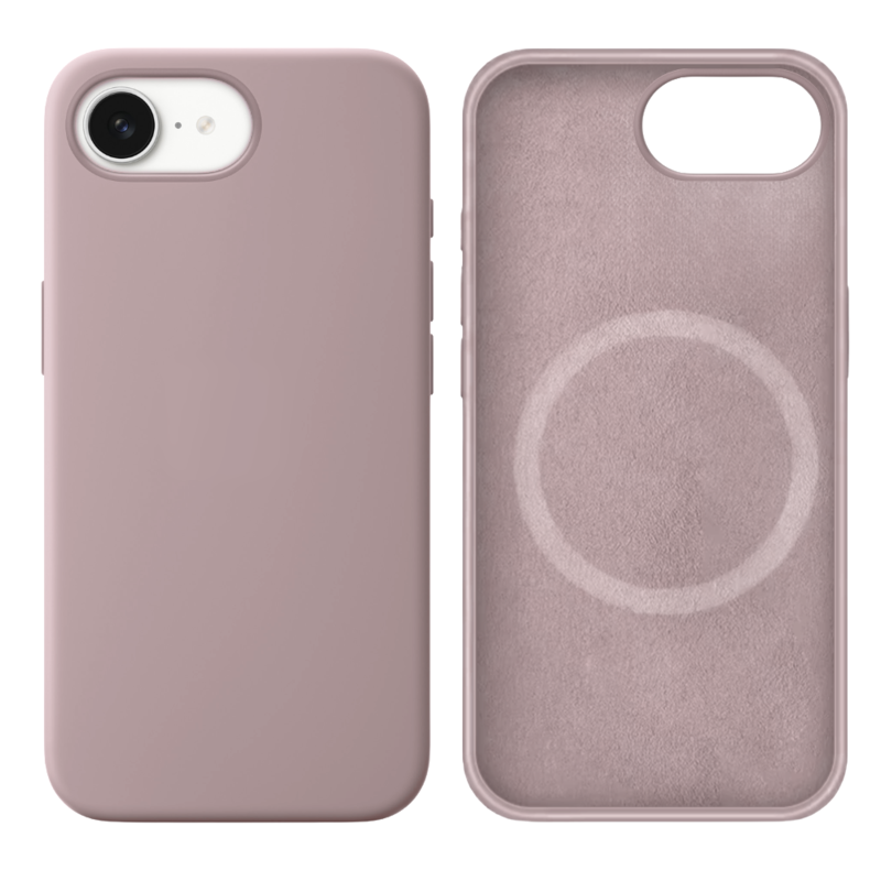 LindeCovers iPhone 16e Silikonecover - MagSafe Kompatibel 7 Lavender Violet