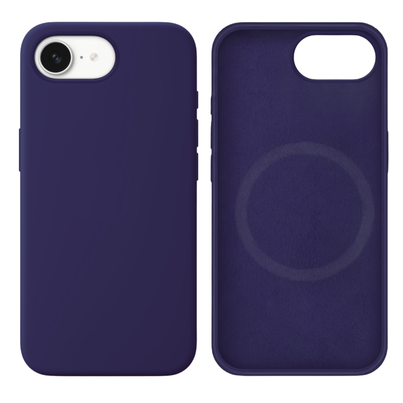 LindeCovers iPhone 16e Silikonecover - MagSafe Kompatibel 71 Amethyst