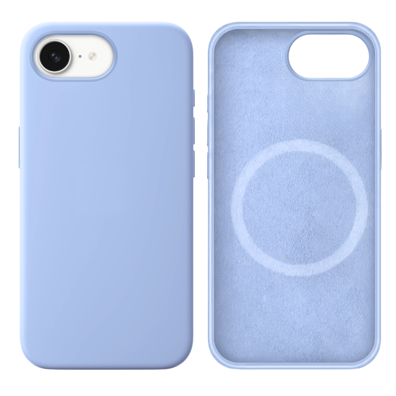 LindeCovers iPhone 16e Silikonecover - MagSafe Kompatibel 5 Lilac Purple