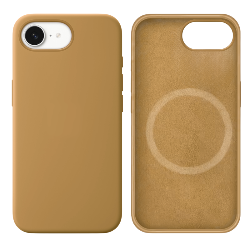 LindeCovers iPhone 16e Silikonecover - MagSafe Kompatibel 28 Golden