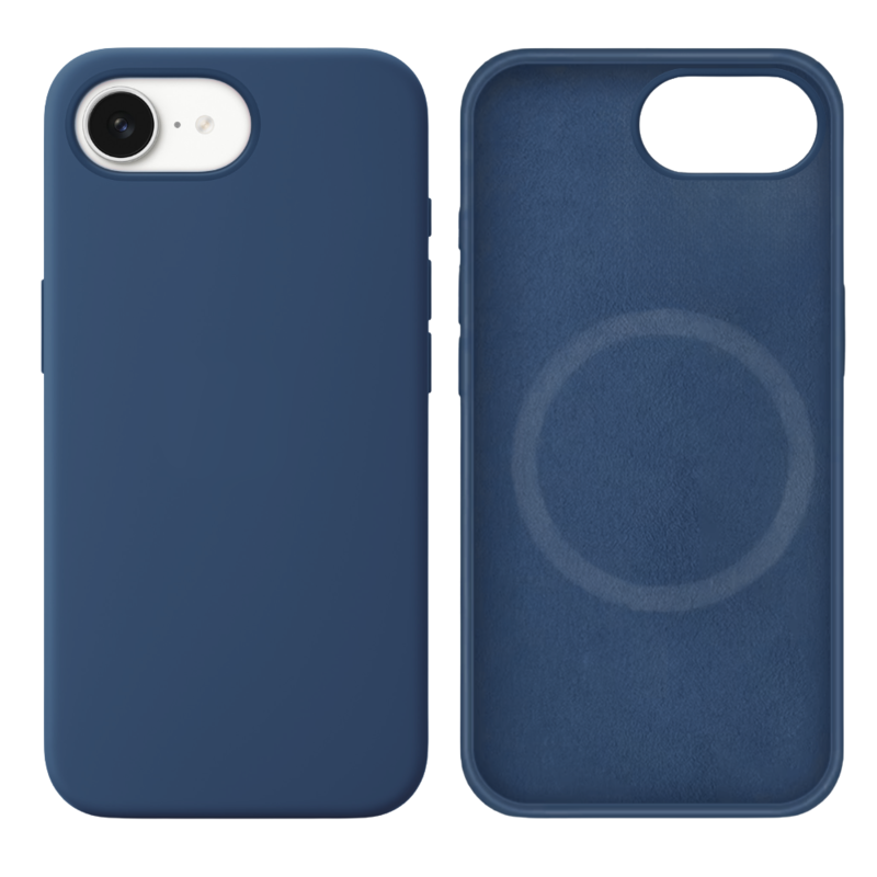 LindeCovers iPhone 16e Silikonecover - MagSafe Kompatibel 74 Bird Feather Moniror