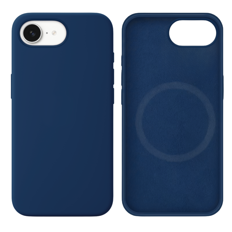 LindeCovers iPhone 16e Silikonecover - MagSafe Kompatibel 20 Cobalt Blue