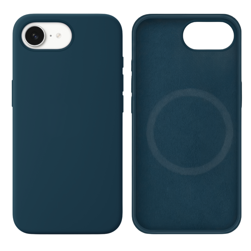 LindeCovers iPhone 16e Silikonecover - MagSafe Kompatibel 35 Starry Blue