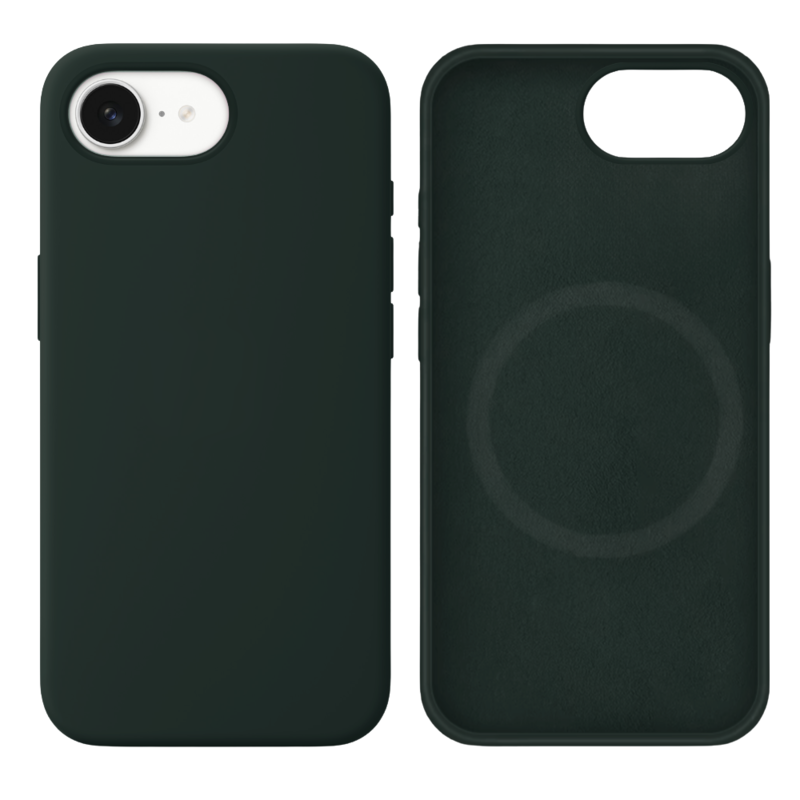 LindeCovers iPhone 16e Silikonecover - MagSafe Kompatibel 64 New Green
