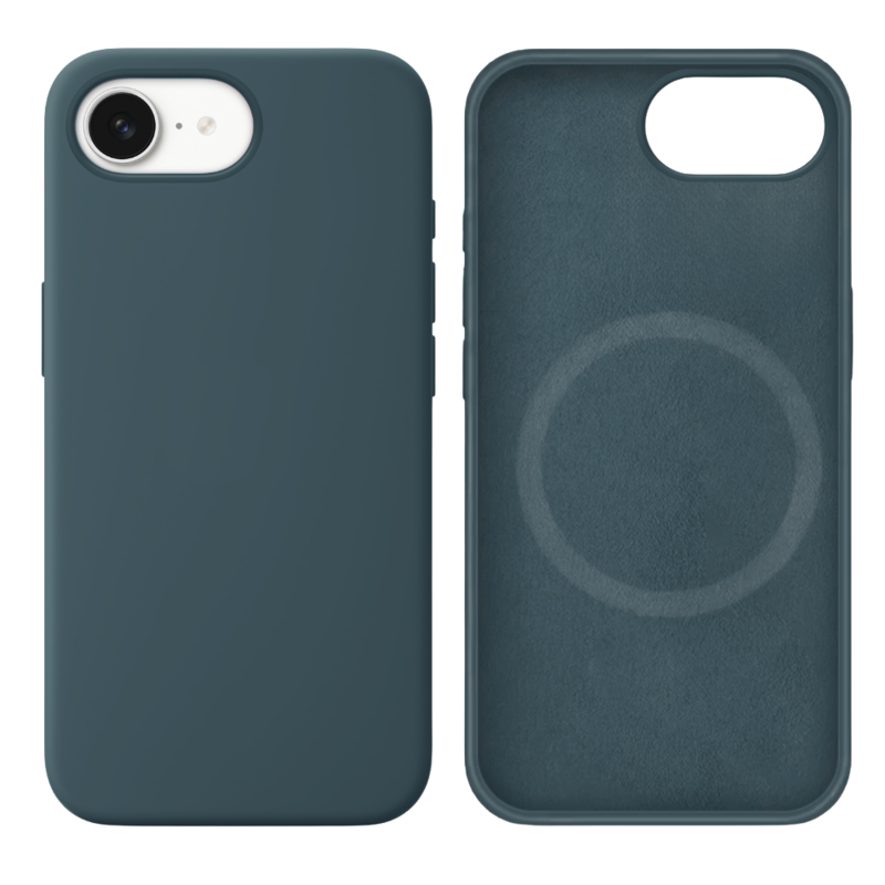 LindeCovers iPhone 16e Silikonecover - MagSafe Kompatibel 72 Granny Gray