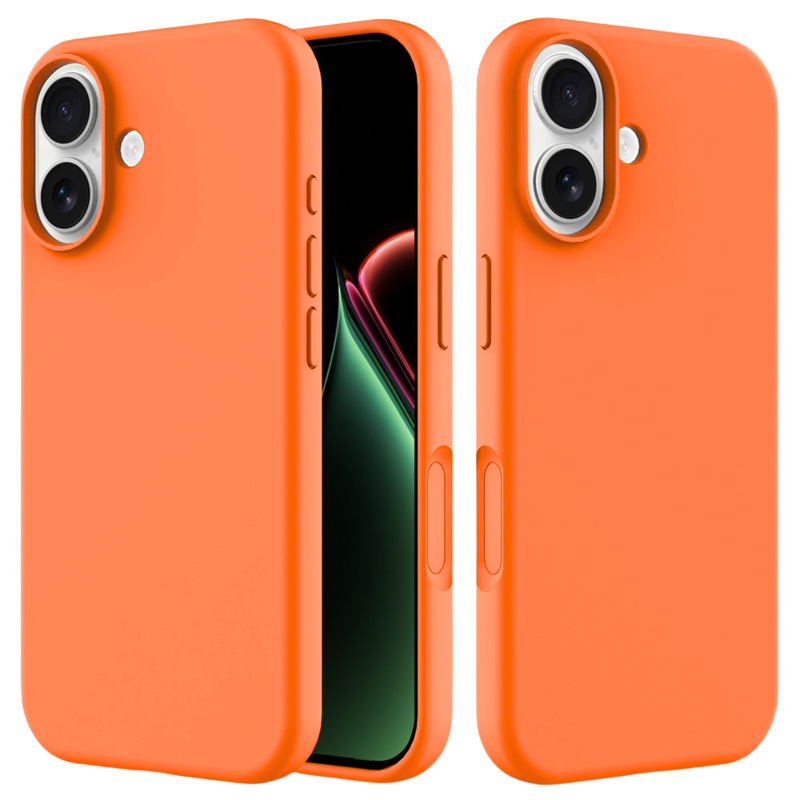 LindeCovers iPhone 17 - Silikonecover 56 Papaya