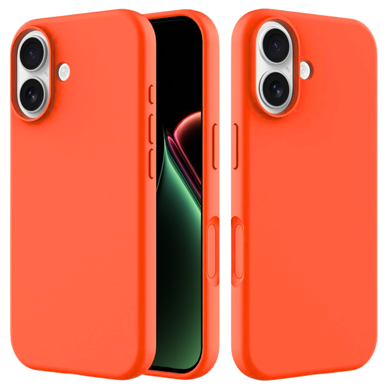 LindeCovers iPhone 17 - Silikonecover 13 Orange