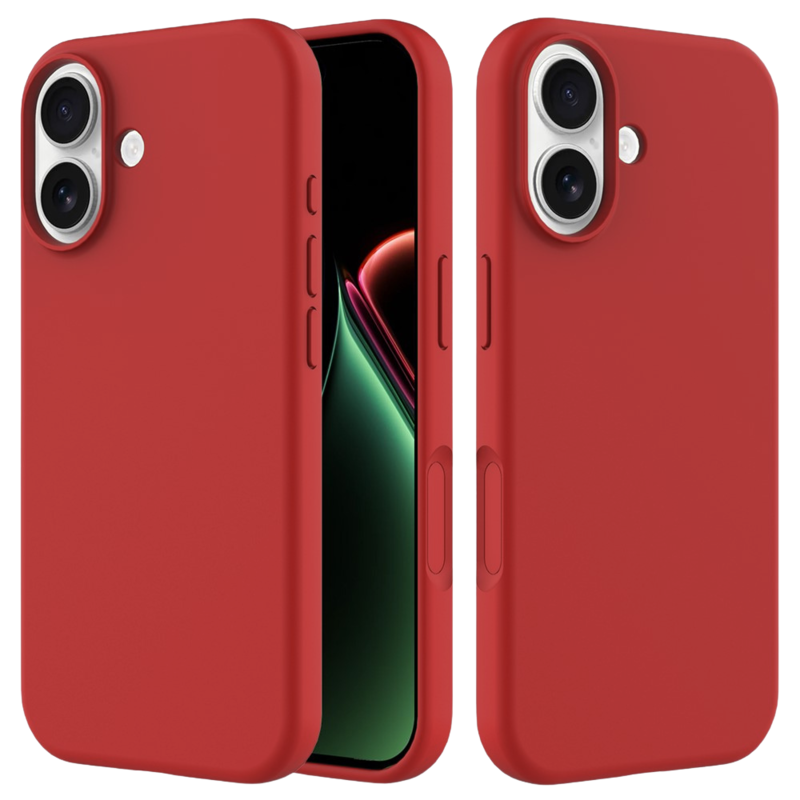 LindeCovers iPhone 17 - Silikonecover 25 Camellia Red
