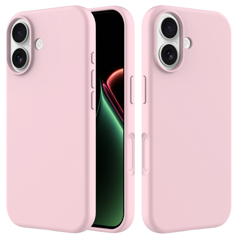 LindeCovers iPhone 17 - Silikonecover 75 Gray Pink