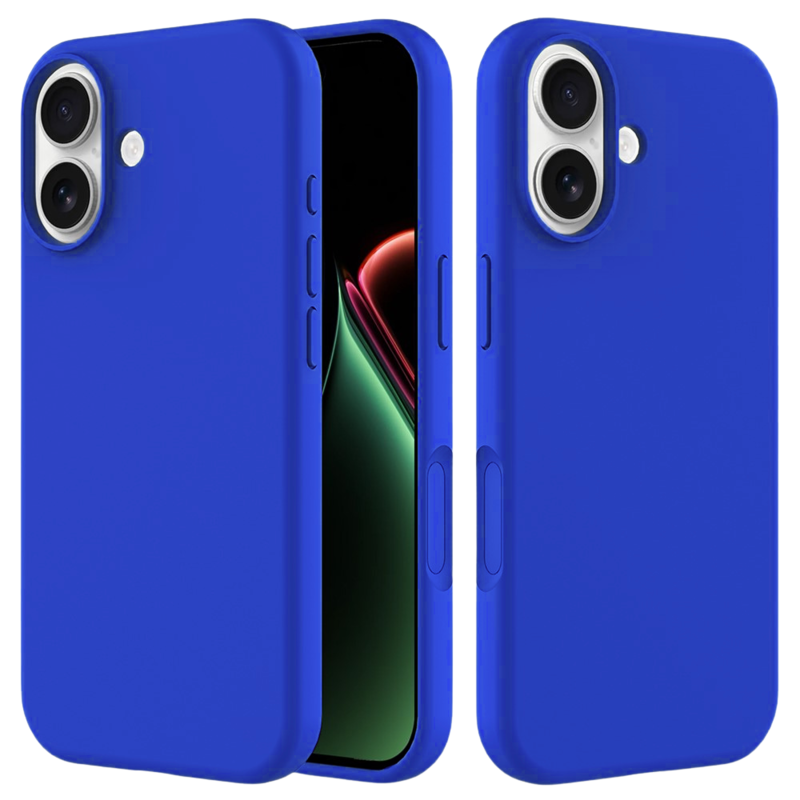 LindeCovers iPhone 17 - Silikonecover 40 Gemstone Blue