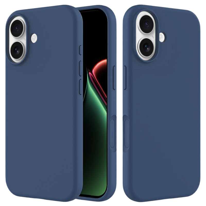 LindeCovers iPhone 17 - Silikonecover 57 Ice Ocean Blue