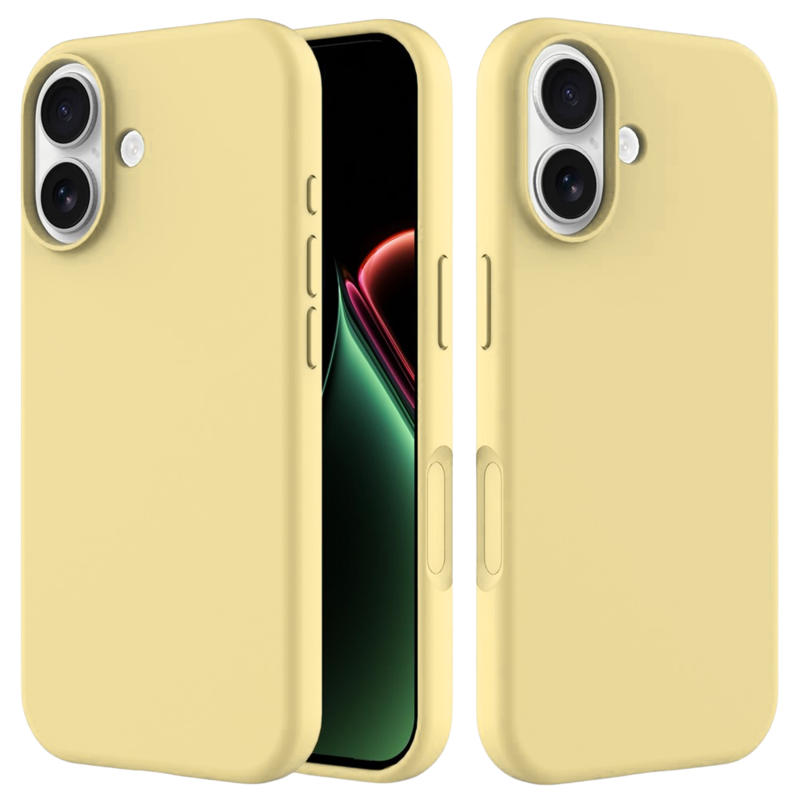 LindeCovers iPhone 17 - Silikonecover 51 Milk Yellow